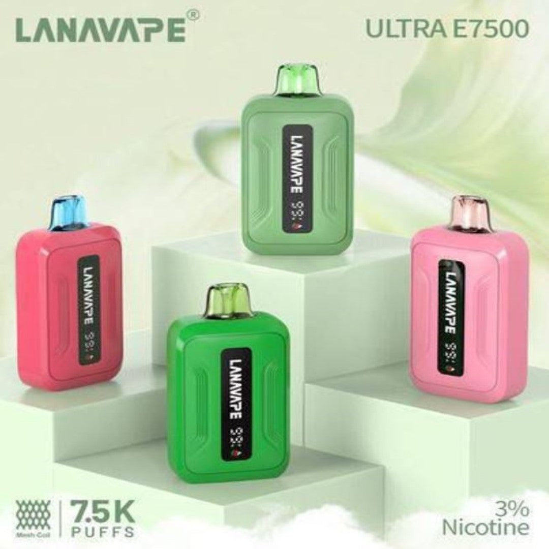 LANA ULTRA E7500 RECHARGEABLE DISPOSABLE