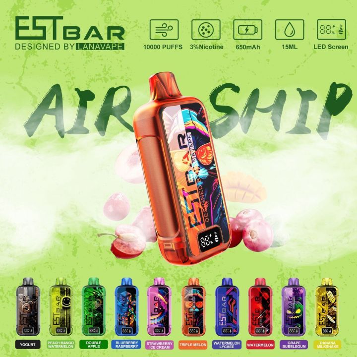 EST BAR BY LANA 10000 RECHARGEABLE DISPOSABLE