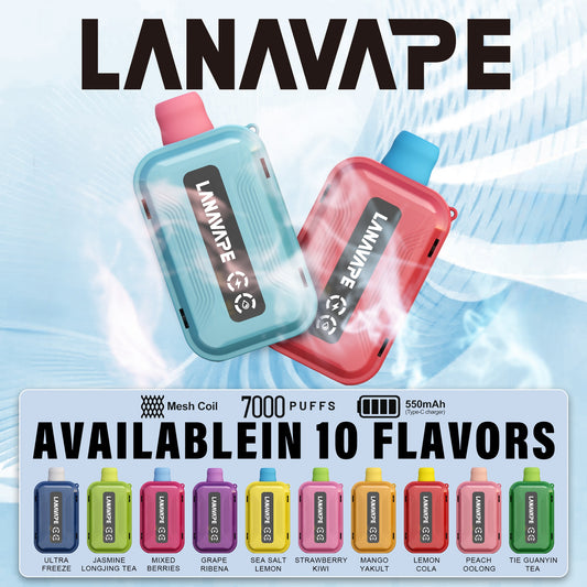 LANA ULTRA 7000 RECHARGEABLE DISPOSABLE