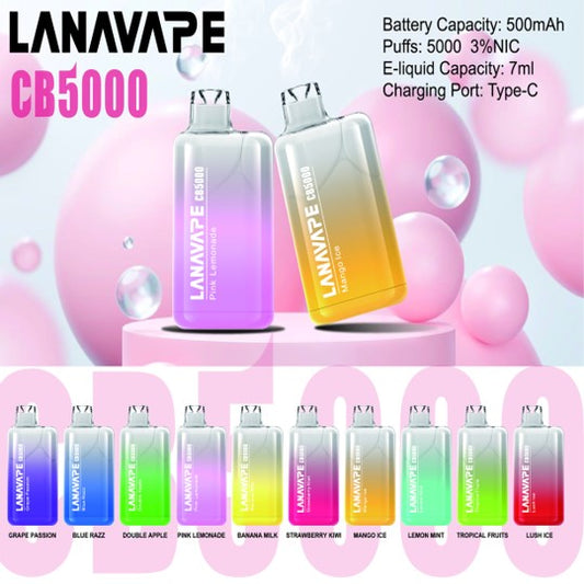 LANA CB 5000 RECHARGEABLE DISPOSABLE