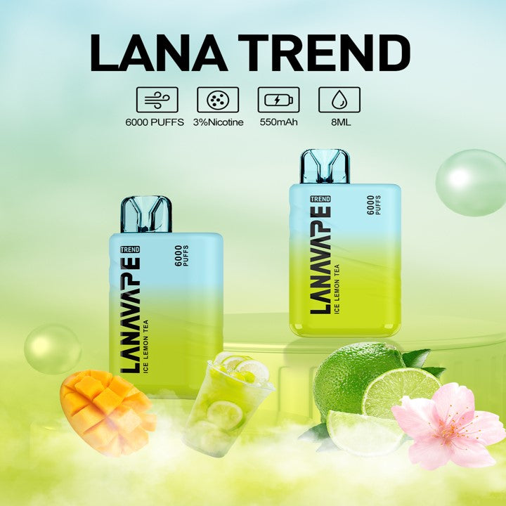 LANA TREND 6000 RECHARGEABLE DISPOSABLE